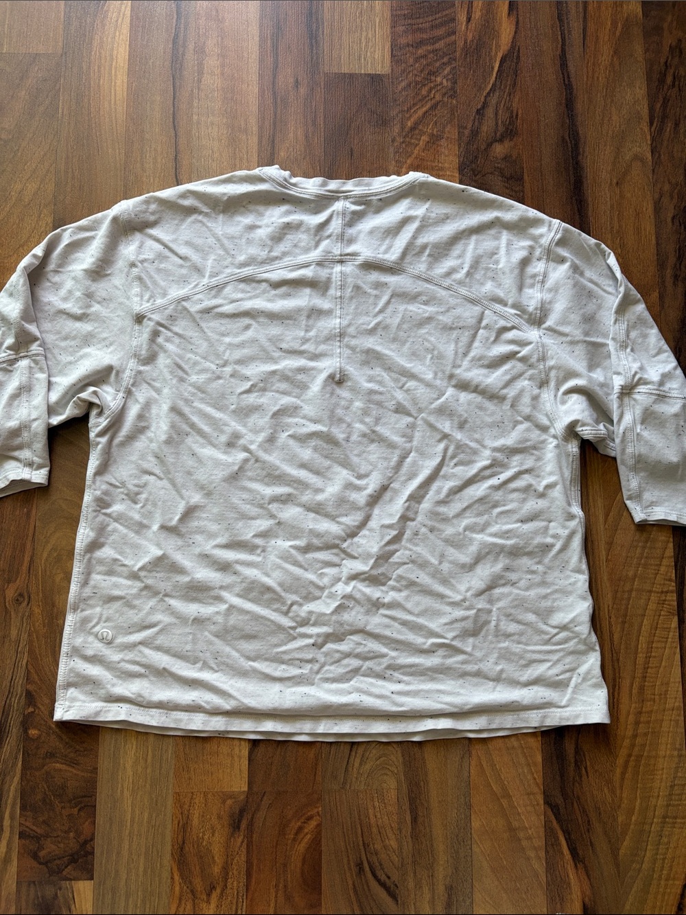 lululemon athletic Women’s Lightweight Speckled Long-Sleeve Shirt - White Size S
